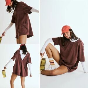 Free People Hot Shot Romper